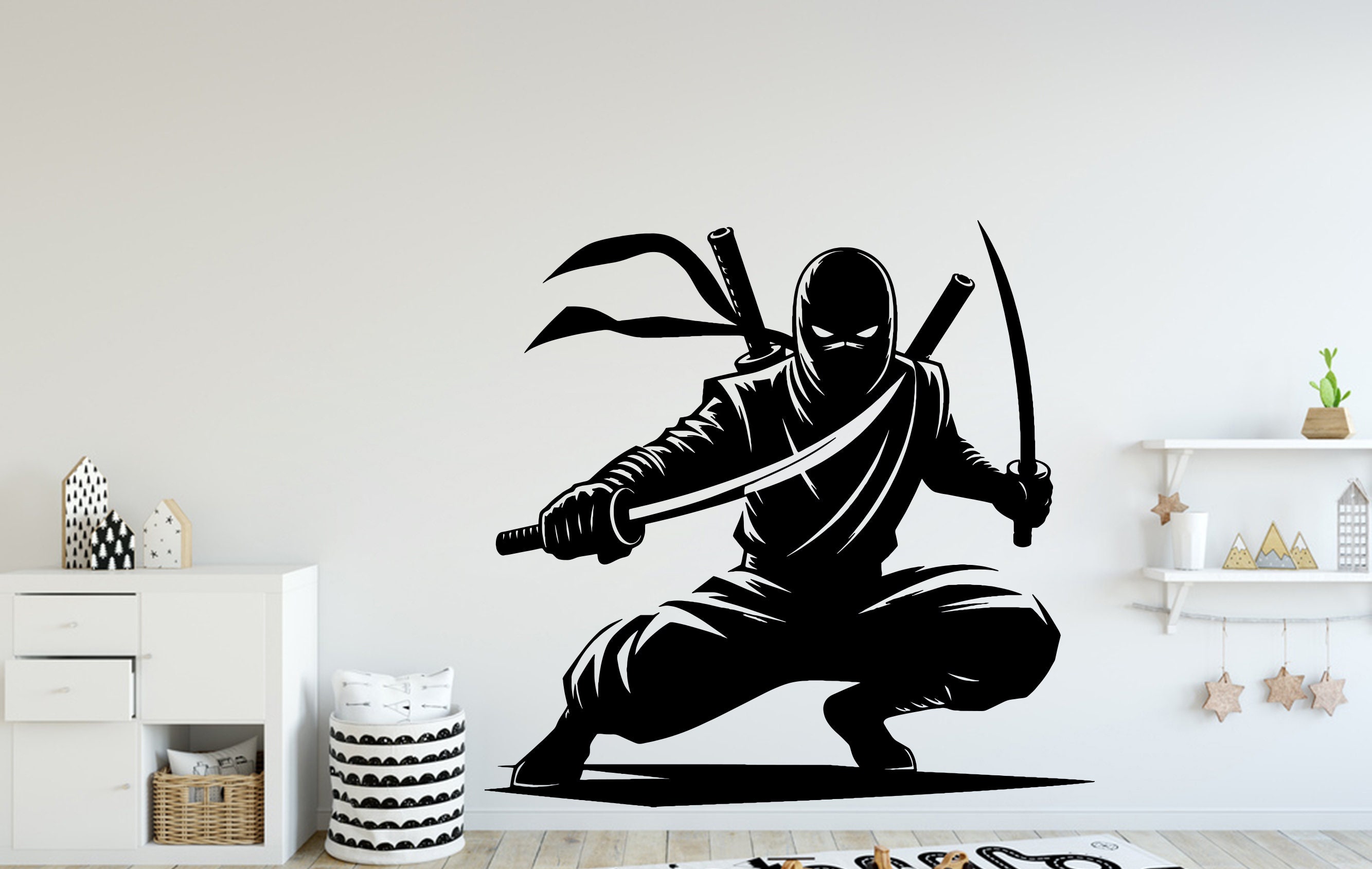 Bannière Vinyle Jiu Jitsu Avec Squelette - Décoration Murale Arts Martiaux, Neuve