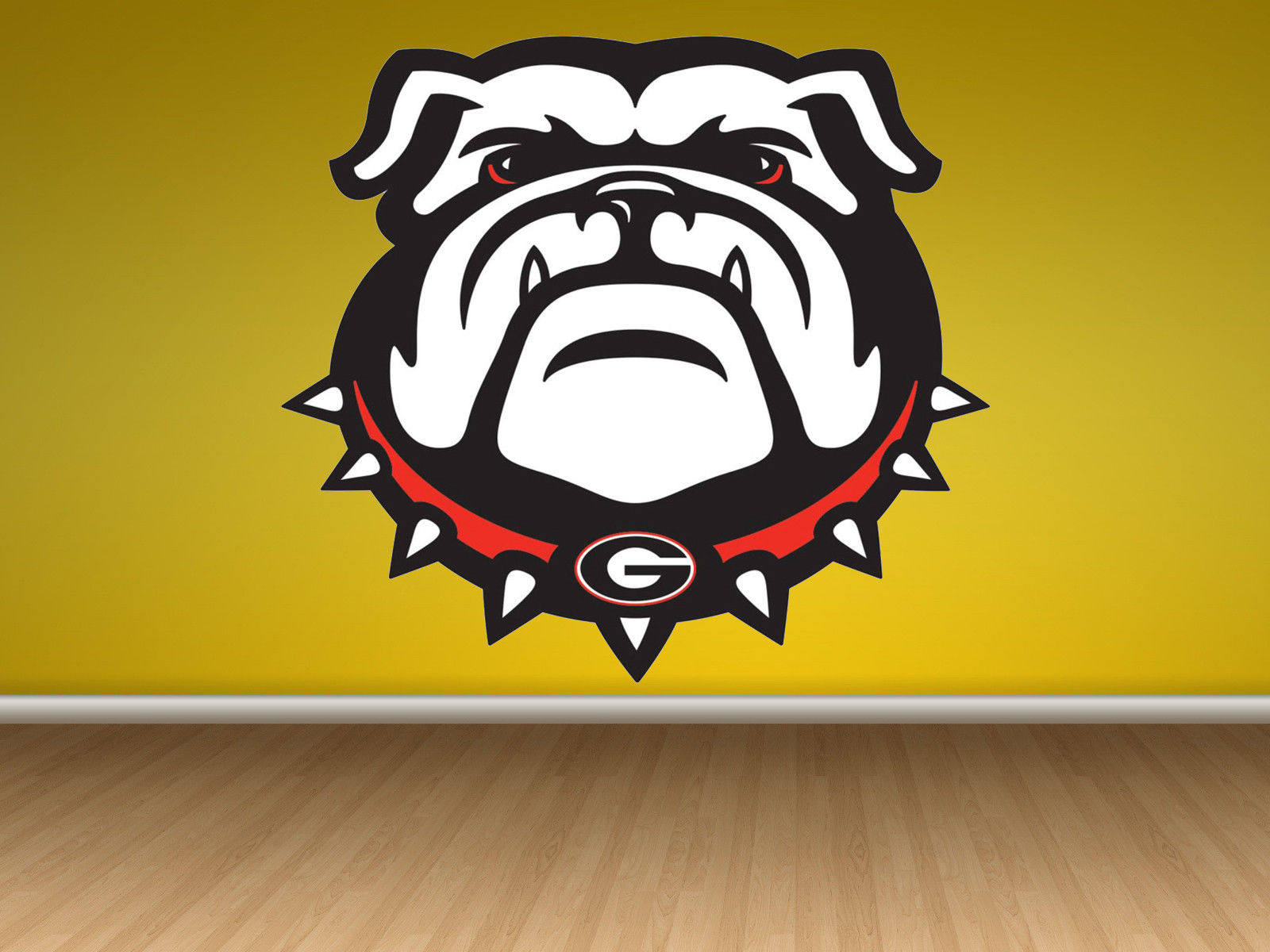 Bulldogs Logo Wall Decal Bulldogs sticker Etsy