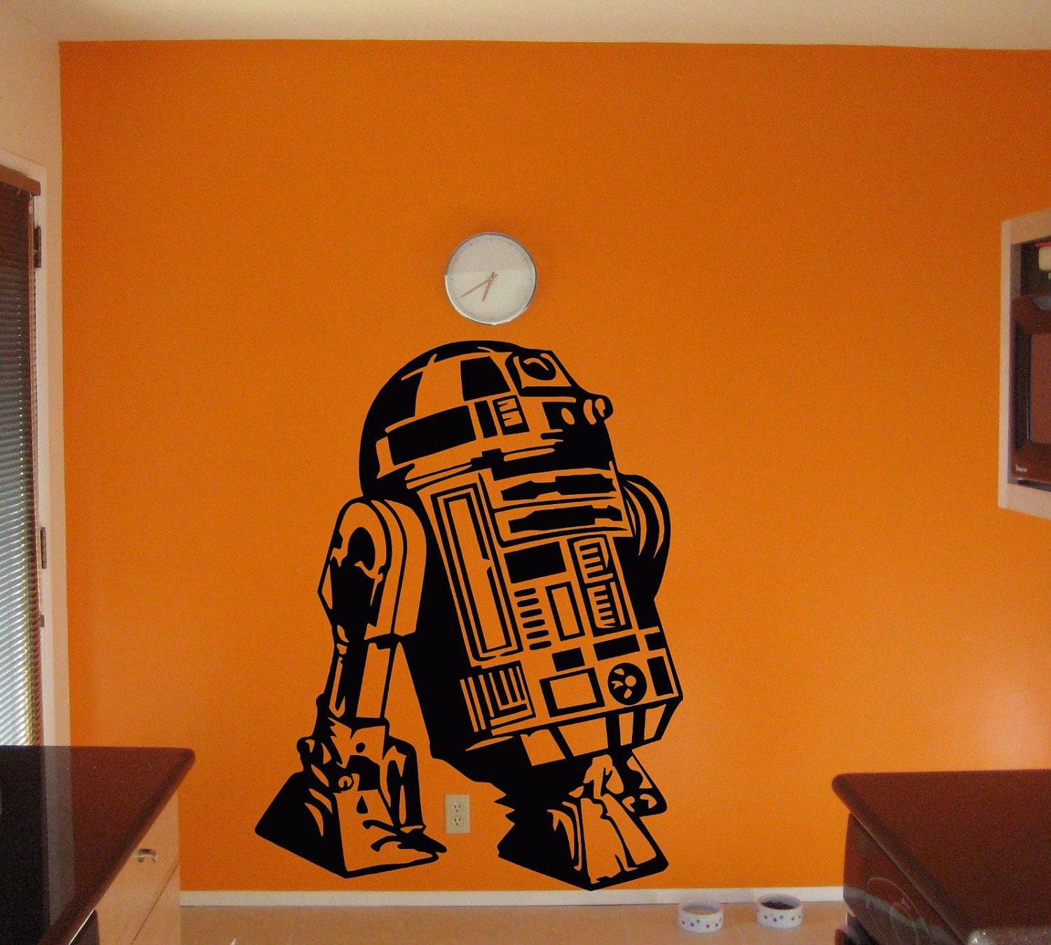 R2D2 Huge Wall Sticker Star Wars Wall Decal Wall Art R2D2 Etsy