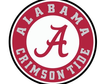 Vinilo decorativo de pared del equipo de Alabama