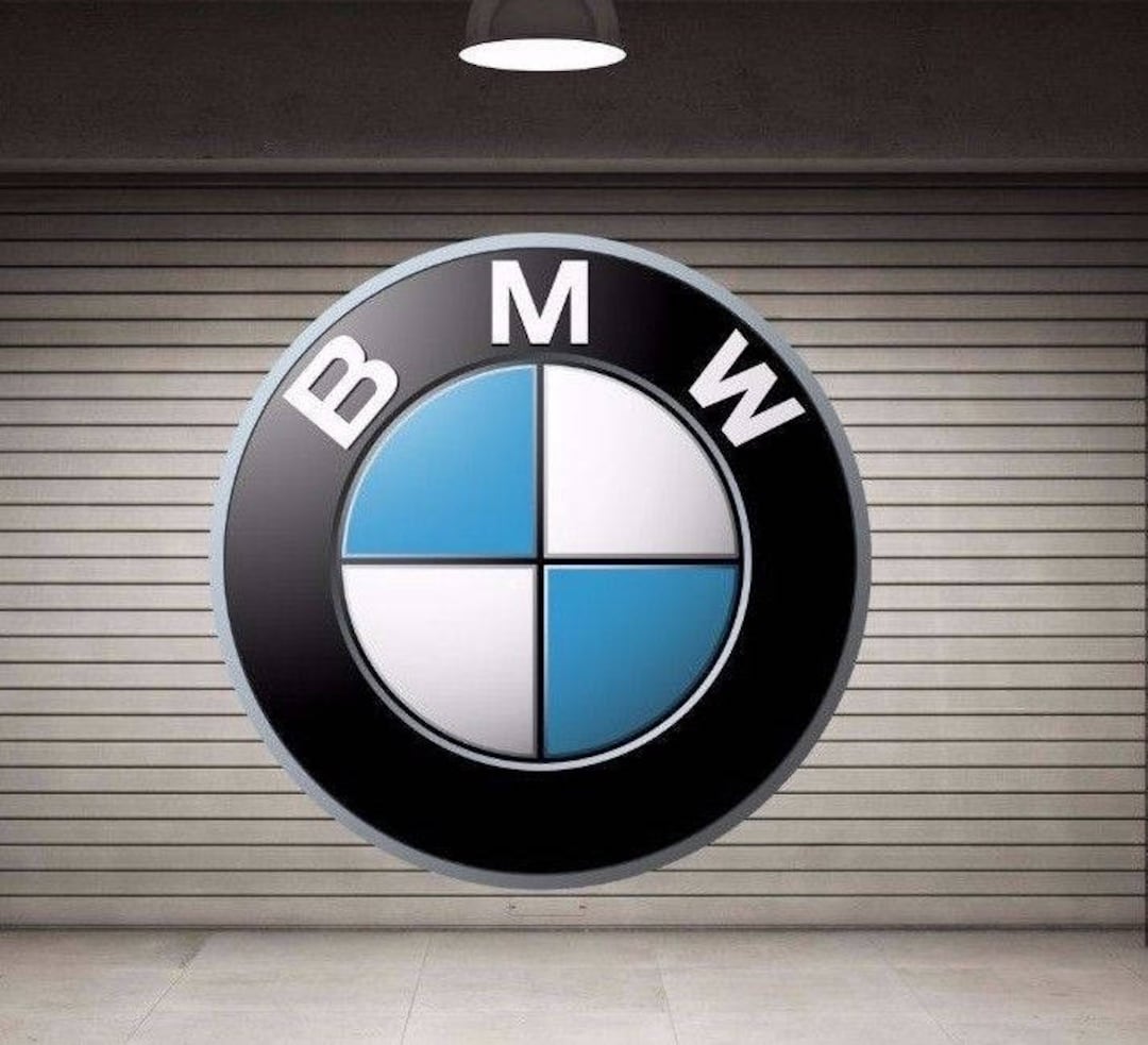 BMW Logo Decal, Bmw Decor, Bmw Symbol, Bmw Sticker, Bmw Decal Cfb 107 