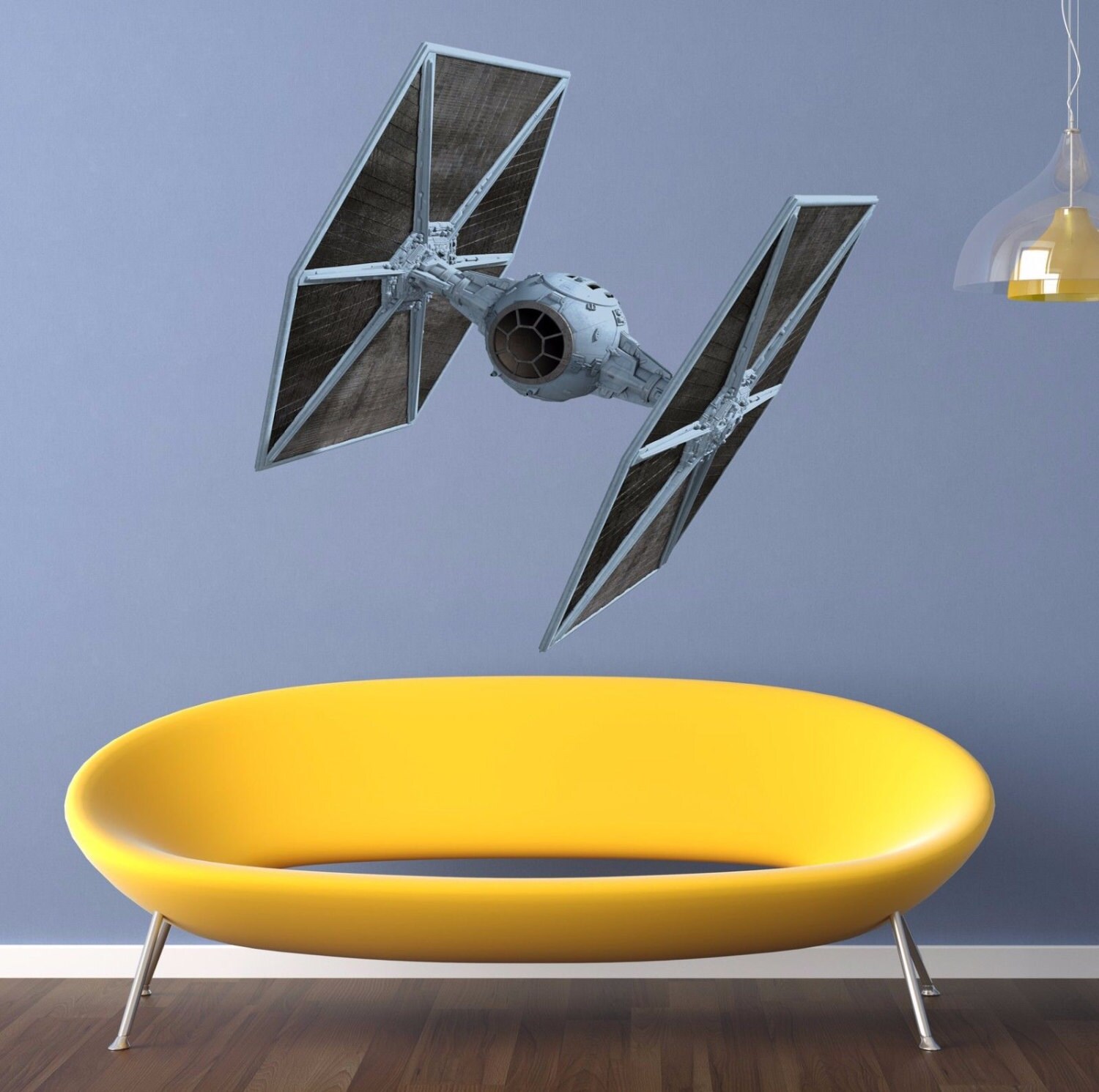Tie Fighter Full Color Decal Star Wars Full Color Sticker | Etsy
