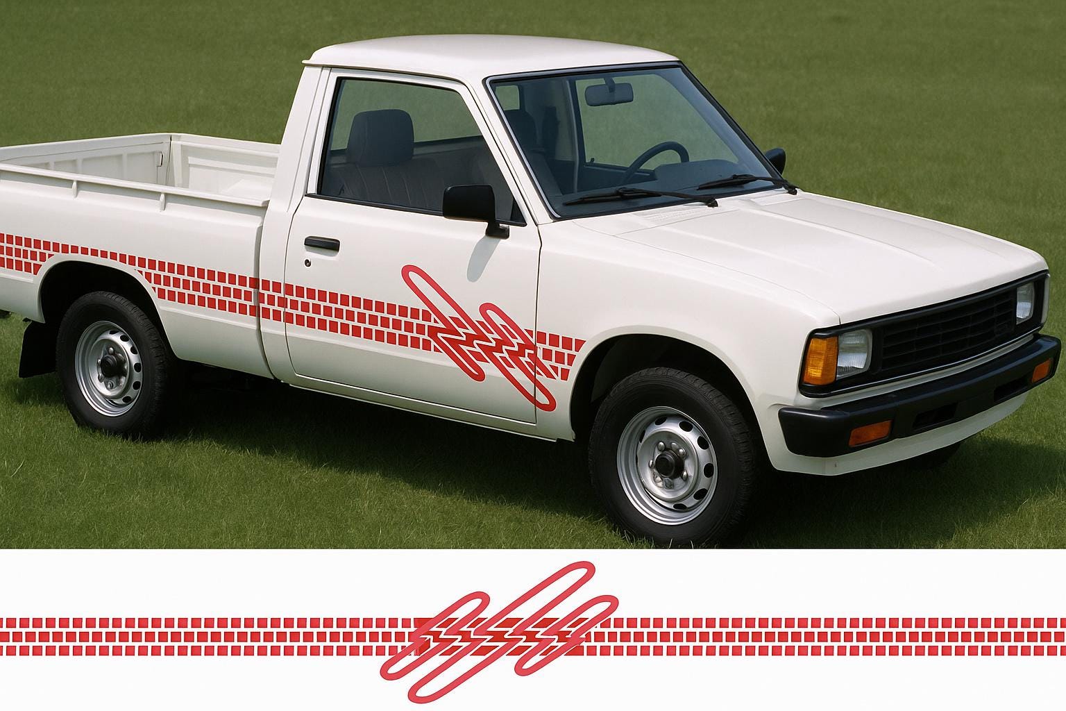Retro truck decals stripe - Etsy 日本