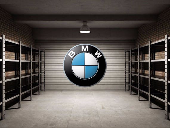 Buy BMW Logo Decal, Bmw Decor, Bmw Symbol, Bmw Sticker, Bmw Decal Cfb 107  Online in India 