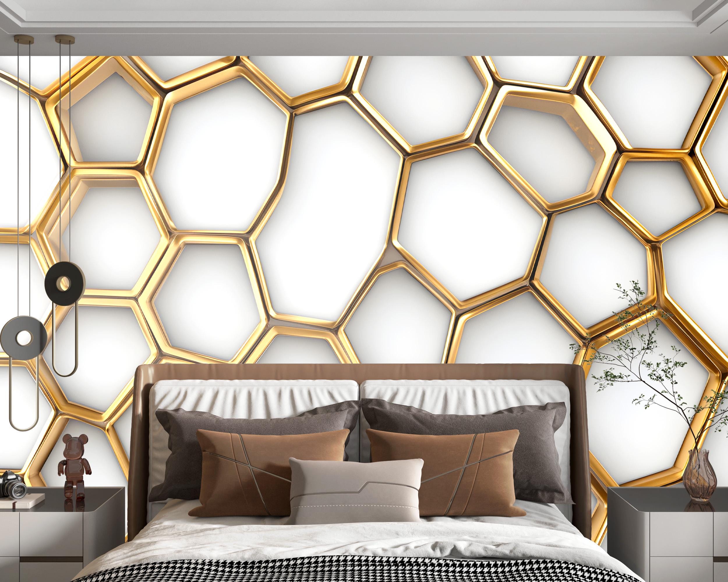 入手困難 コットドマイヨン 壁紙 チェーン ゴールド インテリアパネル