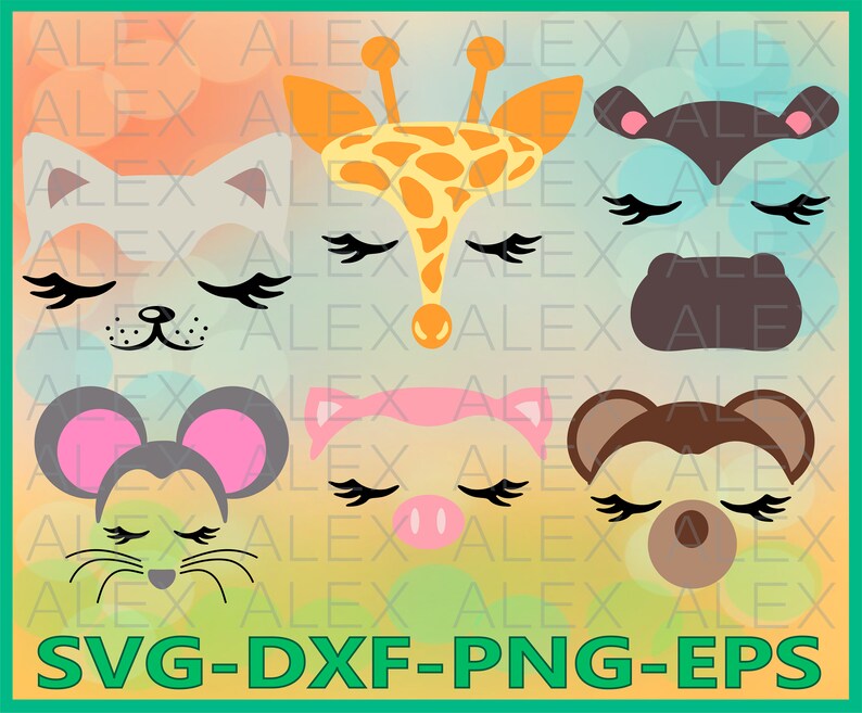Download 70 Off Animal Svg Animal Face Svg Girls Face Files Svg Etsy PSD Mockup Templates