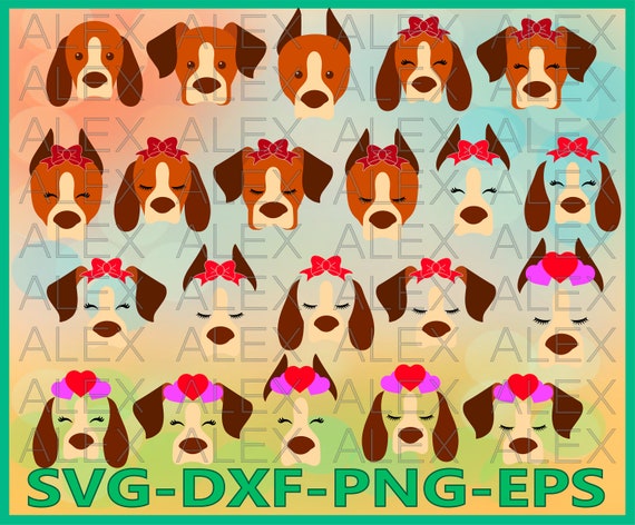 Download 70 Off Dogs Face Svg Animals With A Bow Dogs Svg Etsy PSD Mockup Templates