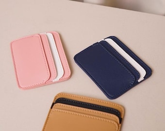 PU leather wallet, ID wallet, personalized card holder, card wallet, corporate gifts, premium gifts, custom card holder, made to order