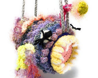 Anglerfish Crochet Beach Bag Fish Sea Cute Kawaii