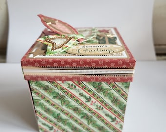 Christmas exploding box