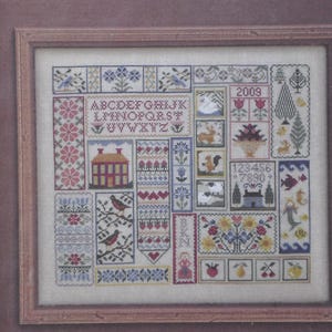Read Between the Lines Sampler and Bookmarks Cross Stitch Counted Thread Chart Pattern