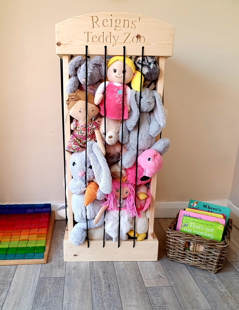 CE tested Teddy bear storage teddy zoo childrens bedroom Etsy