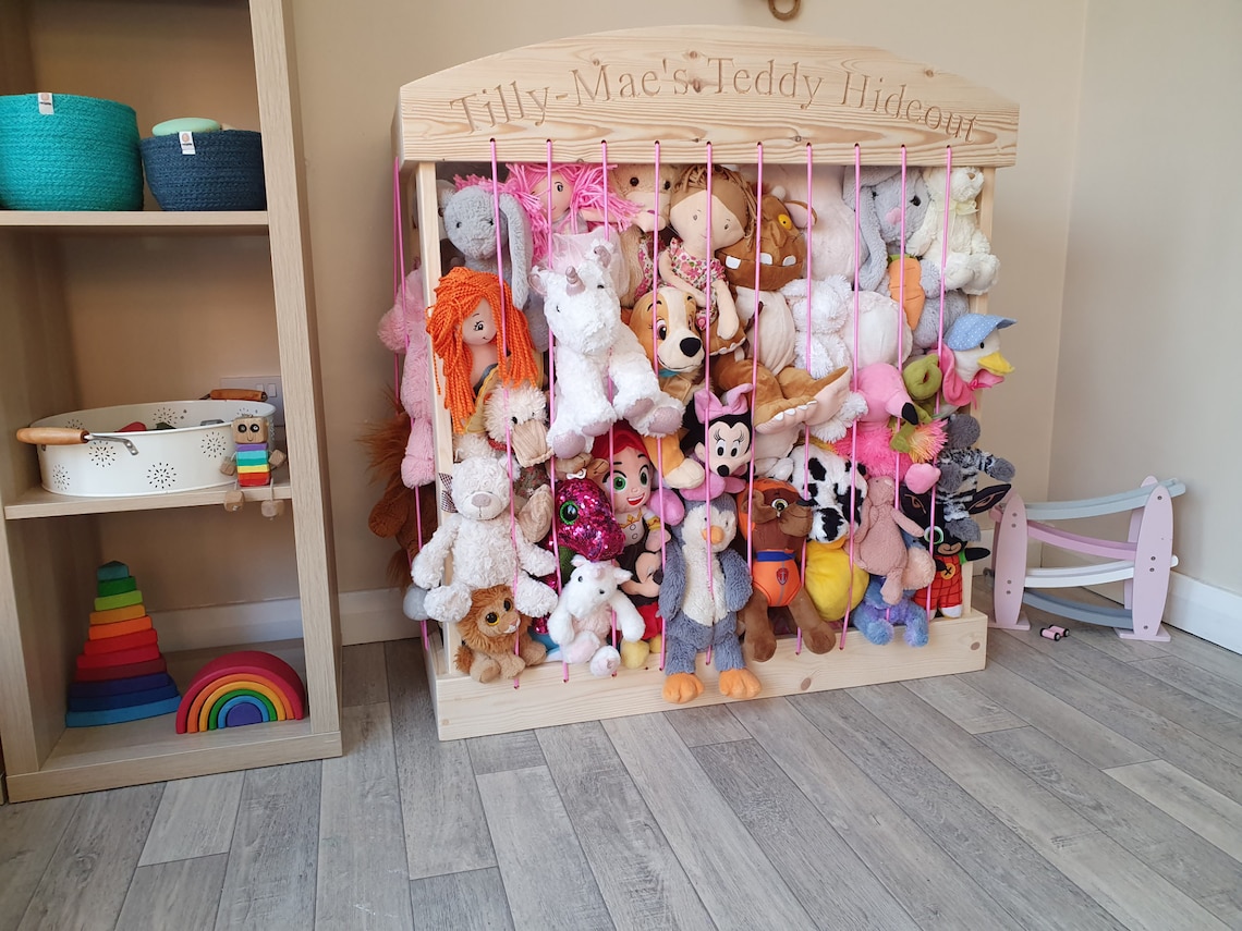 CE tested Large teddy zoo soft toy storage toy box teddy Etsy