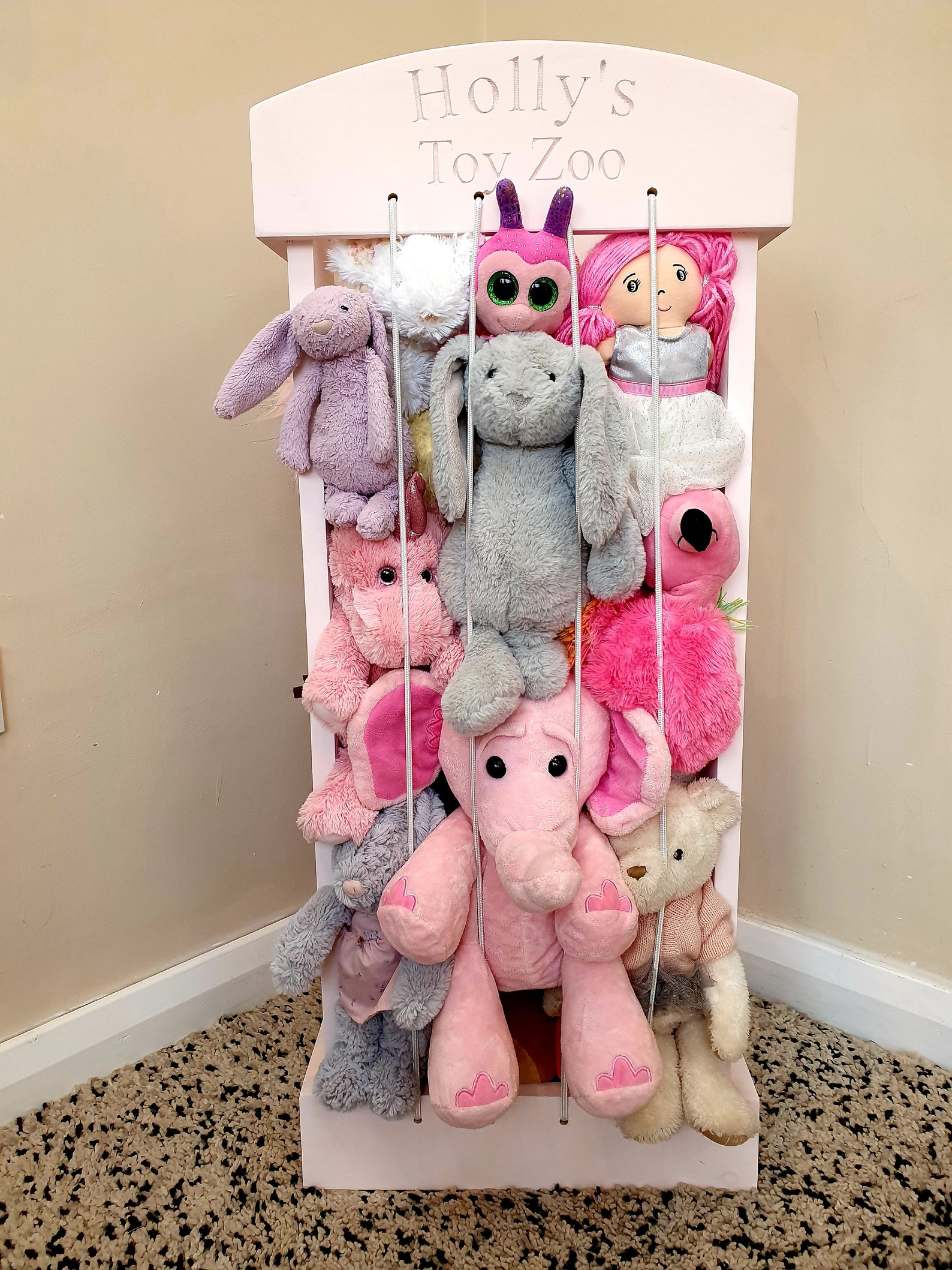 Painted CE tested Teddy bear storage teddy zoo childrens Etsy