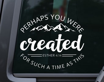 Esther 4:14 Bible Verse SVG PNG JPG | Christian Quote (Digital Download)