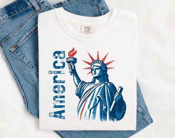 Statue of Liberty PNG, America, 4th of July, 250th, Digital Design