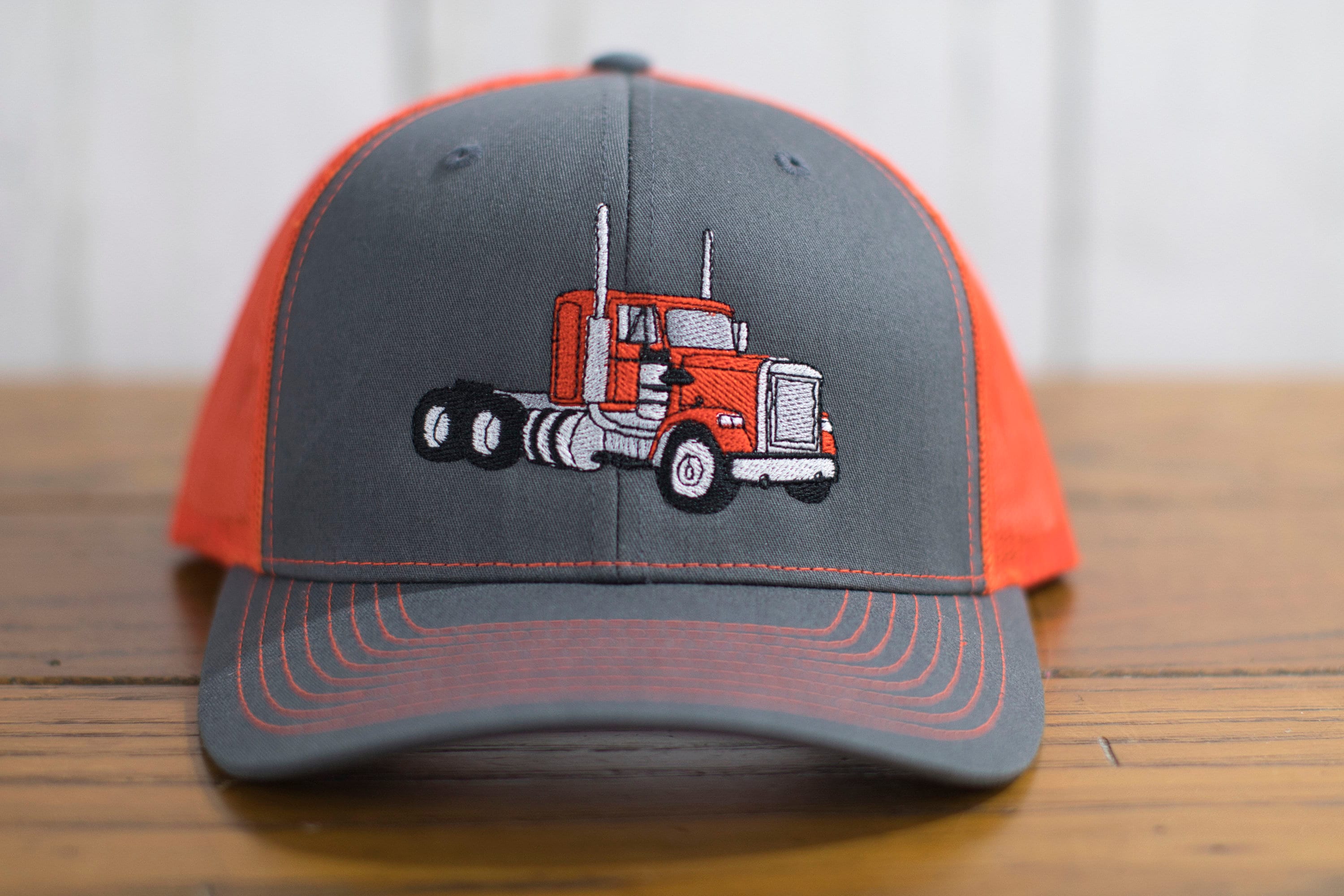 Semi Truck Trucker Hat Driver Hat Casual Structured Mesh Etsy
