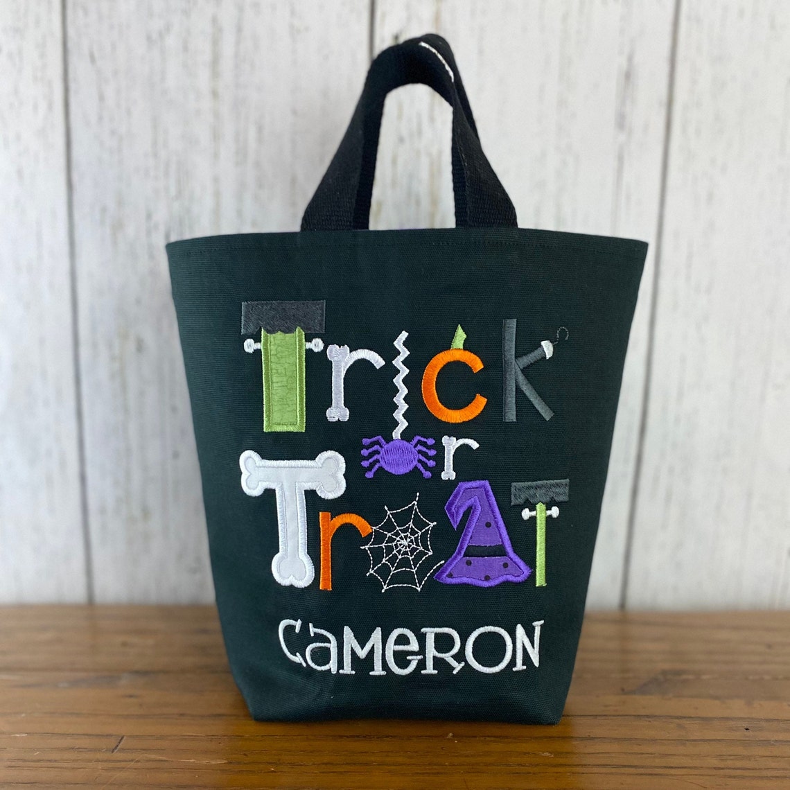 Personalized Kids Halloween Bag – Purple