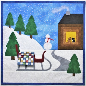 PDF Quilt Pattern Set for Seasons of Quilting Applique Quilts With ...