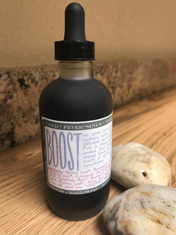 Immune BOOSTing Herbal Tincture (4 ounces) "Rachel's Remedies"