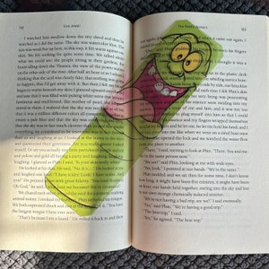Slimer Bookmark - Clear