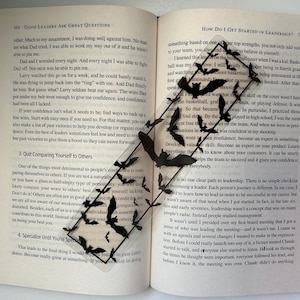 Bat-astrophe Bookmark - Clear
