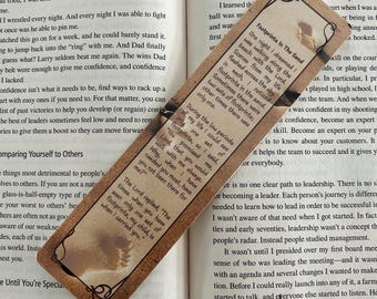 Footprints In The Sand Bookmark