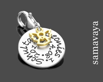 Geschenk Einschulung Schulstart 1.SCHULTAG Schutzengel 925 Silber Anhänger Charm Schulanfang Namensanhänger Kinderschmuck school Schultüte