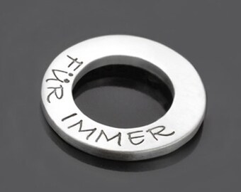 weiterer Ring 925er Silber zu MESSAGE RINGS / GEO Ring