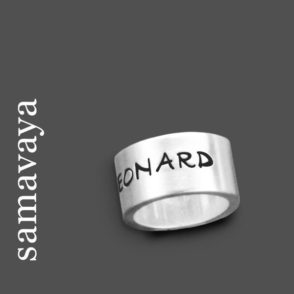 Anhänger Kettenanhänger Gravur Ring Charm personalisiert ROLL 925 Silber mit Initialen Silberrolle Röllchen personalisierbar