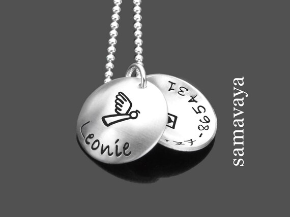 Humairc Collana con angelo custode per l'inizio della scuola