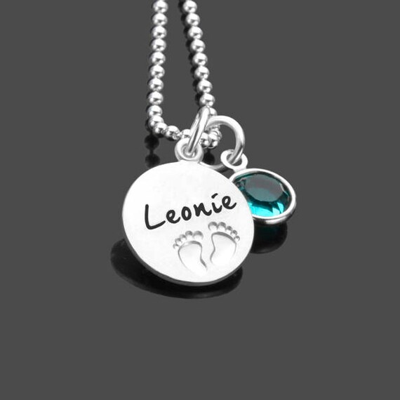 Christening store necklace girl