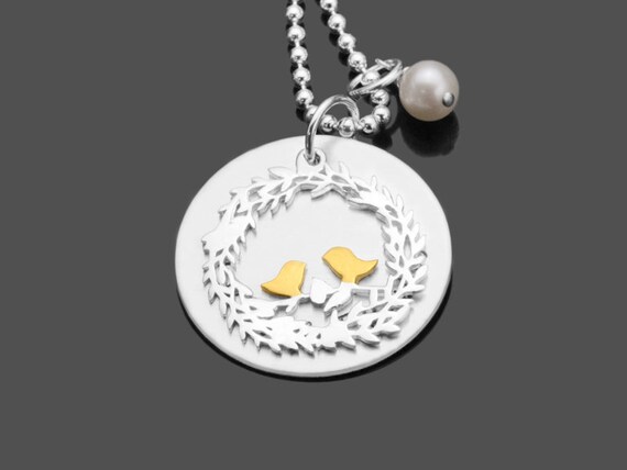 Collana Per Partner Con Ciondolo Di Fidanzamento E Incisione A Cuore CORAZON PERLA, Catena In Argento 925 Con Incisione, Gioielli Per Partner, San Valentino, Personalizzati - Italia - Foto 13