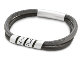 Bracciale Regalo Per Cresima Fatto A Mano: Angelo Custode Argento Su Nastro Rosa – Regolabile, Con Biglietto 'Alla Tua Comunione'