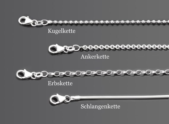 Remolque medallón Rose con grabado también estrella caracteres y cadena real plata 925
