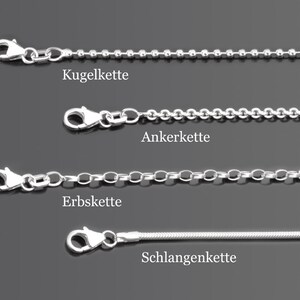 Christening necklace SCHUTZENGELCHEN 925 silver chain with engraving in a gift box Children's jewelry Christening jewelry gift box image 5