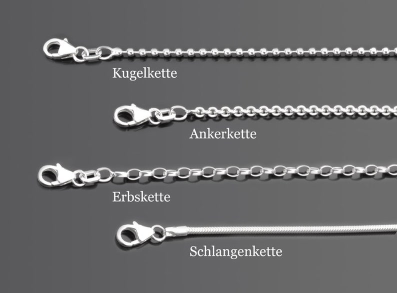 Christening necklace SCHUTZENGELCHEN 925 silver chain with engraving in a gift box Children's jewelry Christening jewelry gift box image 5