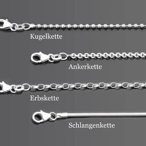 Taufkette Mädchen Schutzengel Gravur Herz HERZCHEN ENGEL 2.0 925 Silber personalisiertes Geschenk zur Taufe Jungen Taufschmuck Name Datum Bild 4