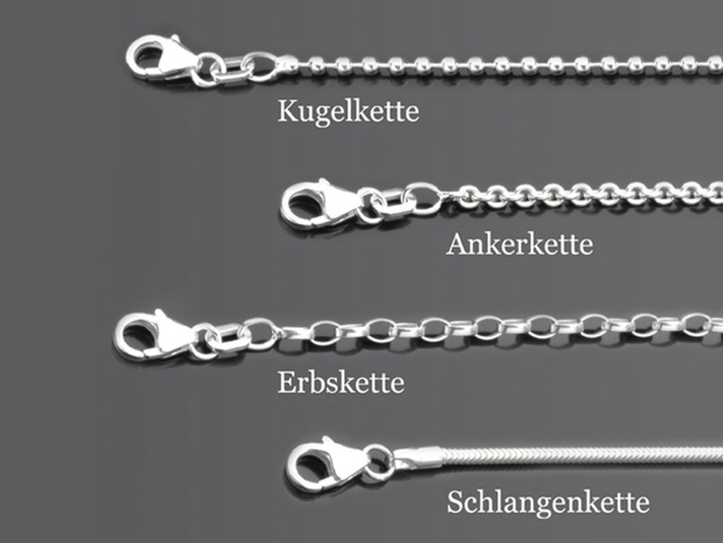 Geschenk Taufe Junge Taufkette Jungen personalisiert HALLO WELT Taufschmuck Gravur Jungs Box Kette Geschenkbox Geschenkschachtel Silber Bild 5