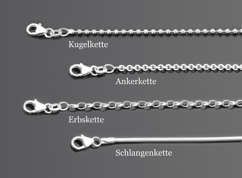 Taufkette Taufe Mädchen Junge Schutzengel Gravur HERZCHEN ENGEL Silberkette personalisiert Taufschmuck Herz Taufgeschenk Taufpat Taufpatin Bild 4