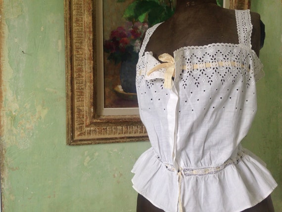 Antique corset cover