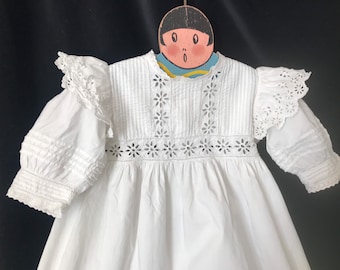 Babys christening dress from the Edwardian era