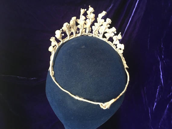 Antique wedding tiara - image 4