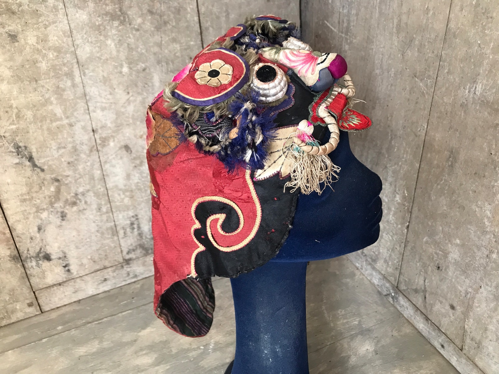Antique Chinese Festival Tiger Hat - Etsy