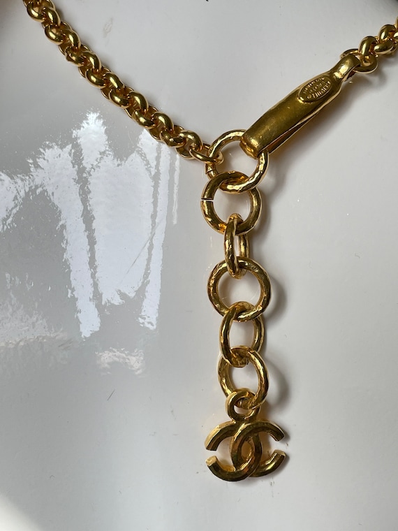 [CHANEL]★Choker Necklace Chanel Multi Chain CC Choker Necklace - Luxe Du Jour