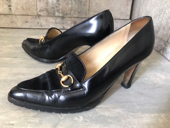Gucci hotsell loafer pump