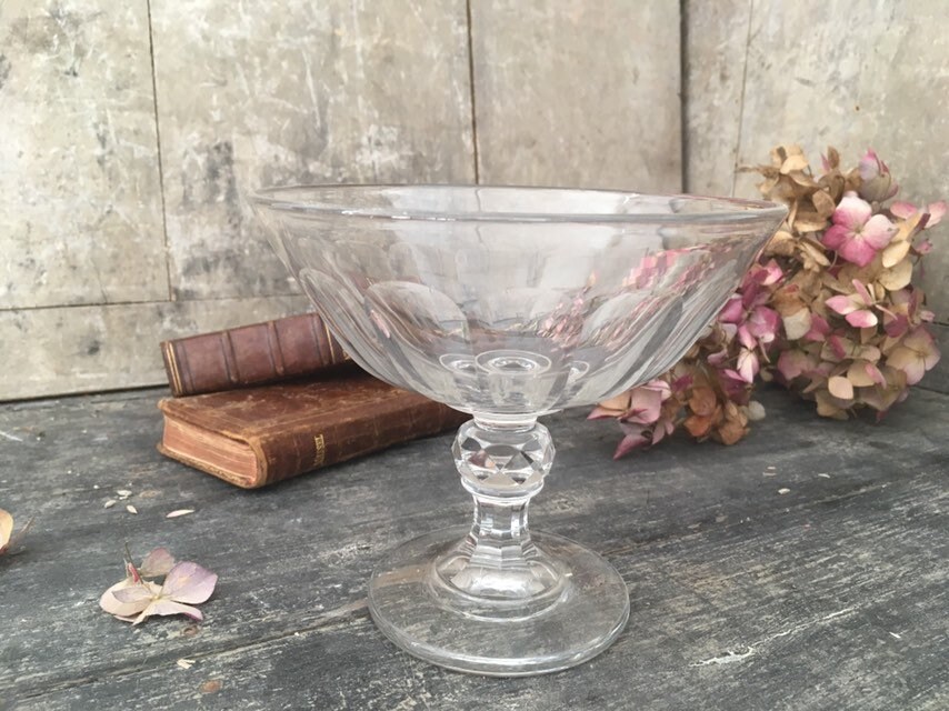 Vieux Bol Rose de Cristal