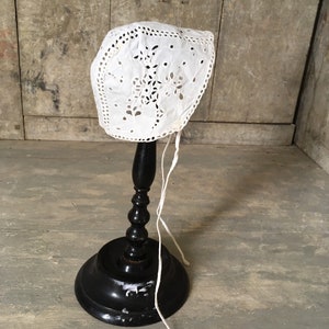 Antique babys bonnet