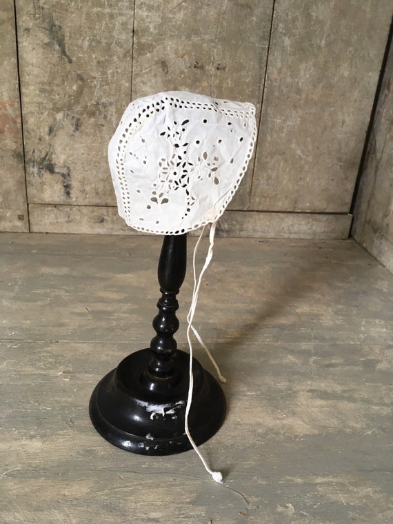 Antique babys bonnet