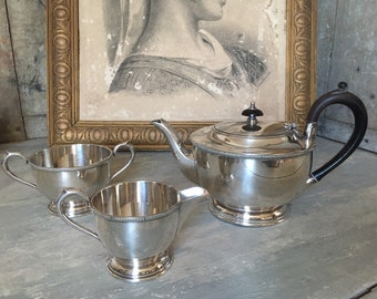 Garrard silver plated tea service
